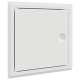 vidaXL Access Panel 2 pcs Wit 63 x 33 x 3 cm Staal