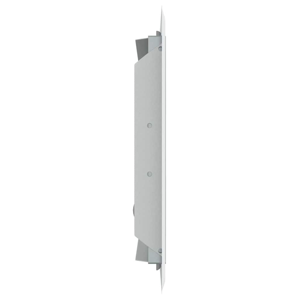 vidaXL Access Panel 2 pcs Wit 63 x 33 x 3 cm Staal