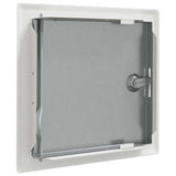 vidaXL Access Panel 2 pcs Wit 63 x 33 x 3 cm Staal