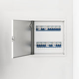 vidaXL Access Panel 2 pcs Wit 63 x 33 x 3 cm Staal