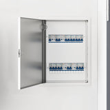 vidaXL Access Panel 2 pcs Wit 63 x 33 x 3 cm Staal