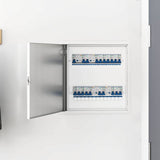 vidaXL Access Panel 2 pcs Wit 63 x 33 x 3 cm Staal