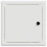vidaXL Access Panel 2 pcs Wit 23 x 23 x 3 cm Staal