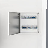 vidaXL Access Panel 2 pcs Wit 23 x 23 x 3 cm Staal
