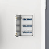 vidaXL Access Panel 2 pcs Wit 23 x 23 x 3 cm Staal
