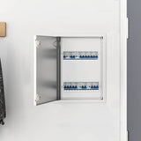 vidaXL Access Panel 2 pcs Wit 23 x 23 x 3 cm Staal