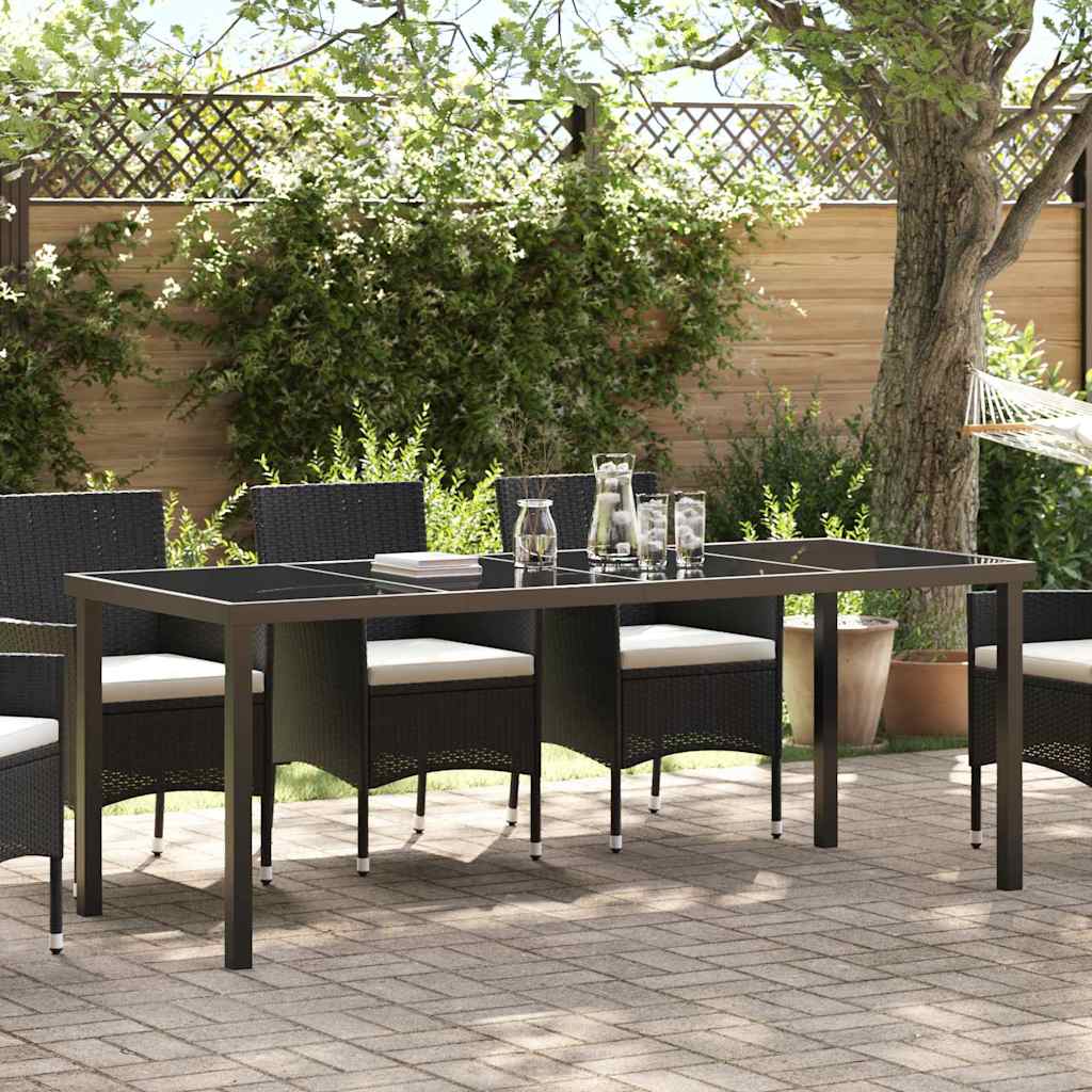 vidaXL Tuin Tafel Zwart 80 x 80 x 73 cm Metaal