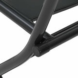 vidaXL Tuin Bistro Set 3 pcs Antraciet Staal