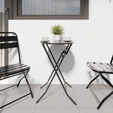 vidaXL Tuin Tafel Antraciet 50 x 50 x 72 cm Metaal