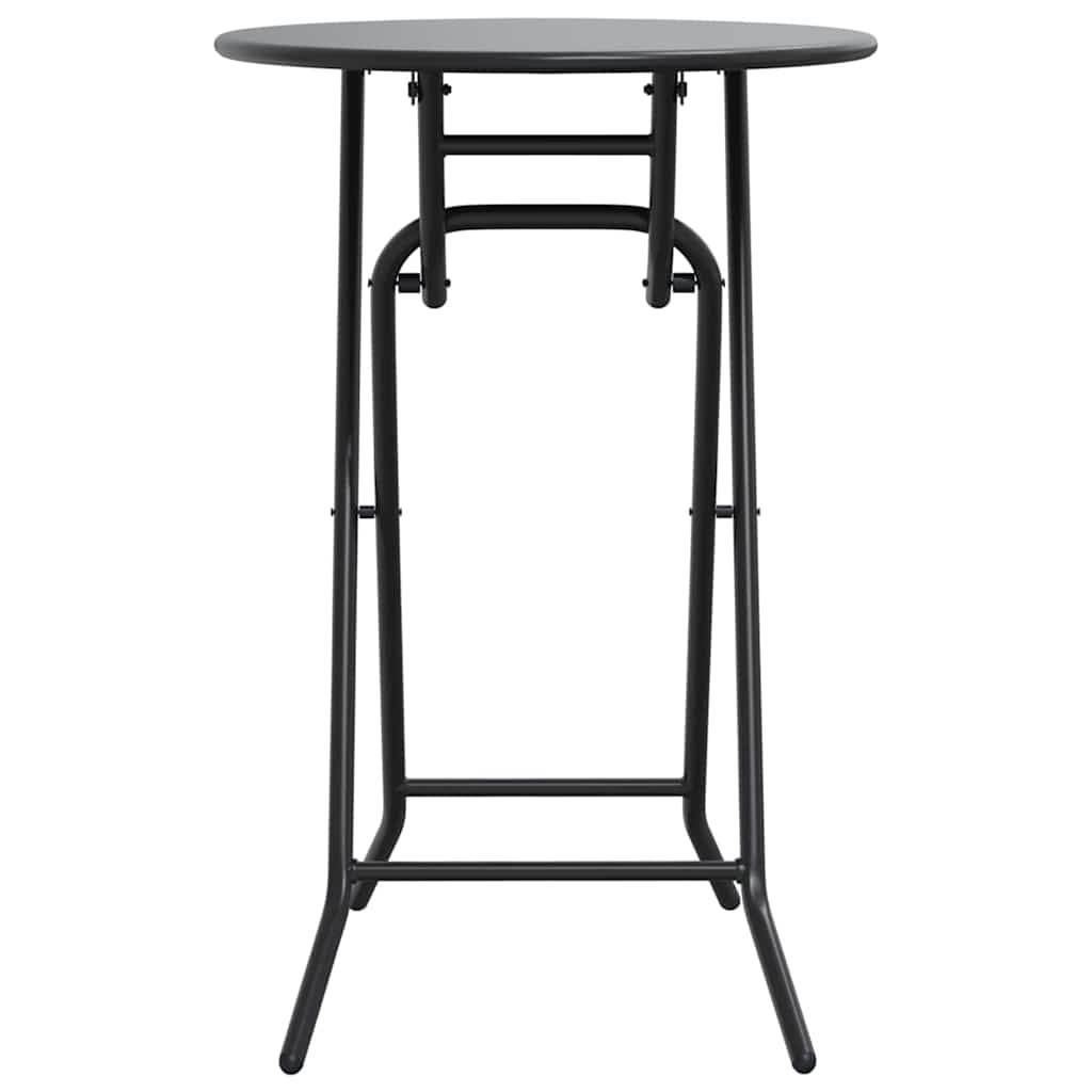 vidaXL Tuin Tafel Antraciet 50 x 50 x 72 cm Metaal