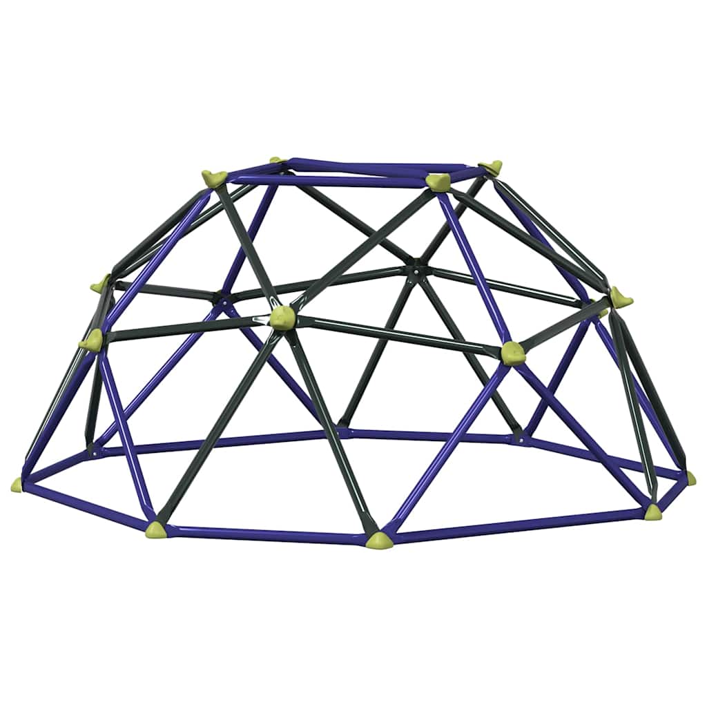 vidaXL Klimdome voor kinderen Blauw 6FT zonder Slide Staal