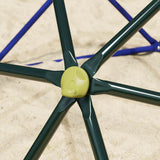 vidaXL Klimdome voor kinderen Blauw 6FT zonder Slide Staal