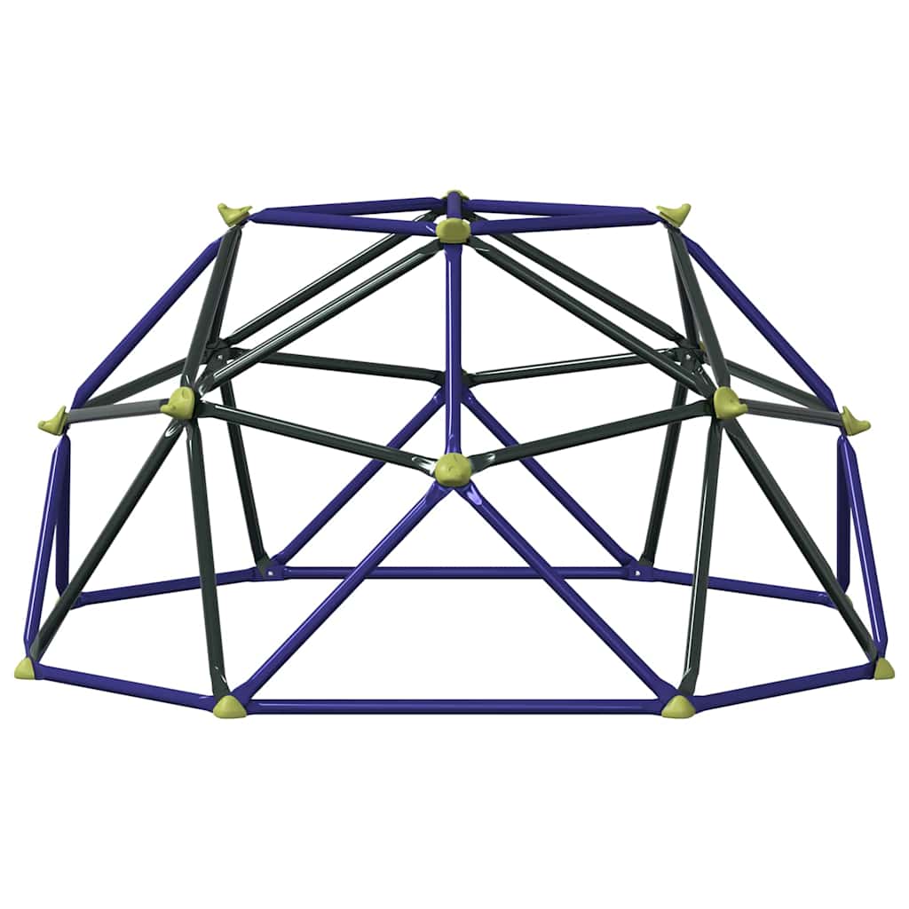 vidaXL Klimdome voor kinderen Blauw 6FT zonder Slide Staal