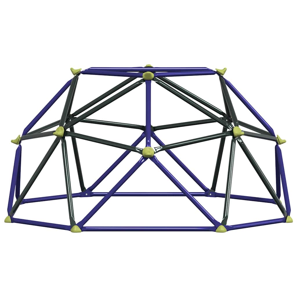 vidaXL Klimdome voor kinderen Blauw 6FT zonder Slide Staal