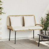vidaXL Tuin Eettafel Set 3 pcs Zwart en Anthraciet poly rattan
