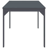 vidaXL Terrastafel Antraciet 180 x 80 x 74 cm Gepoedercoat staal