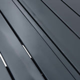 vidaXL Terrastafel Antraciet 180 x 80 x 74 cm Gepoedercoat staal