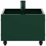 vidaXL Parasolvoet Groen 45 x 45 x 45 cm Staal