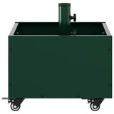vidaXL Parasolvoet Groen 45 x 45 x 45 cm Staal