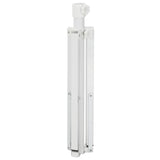 vidaXL Parasol Base White Steel for 25-32 mm Pole