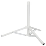 vidaXL Parasol Base White Steel for 25-32 mm Pole