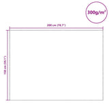 vidaXL Verhuisdekens 5 pcs Grijs 150 x 200 cm Stof