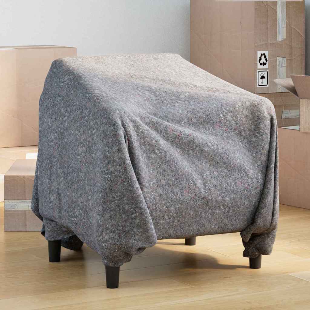 vidaXL Verhuisdekens 5 pcs Grijs 150 x 200 cm Stof