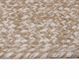 vidaXL Vloerkleden Rechthoekig Natuurlijk en Wit 60 x 110 cm Jute