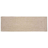 vidaXL Vloerkleden Rechthoekig Natuurlijk en Wit 60 x 110 cm Jute