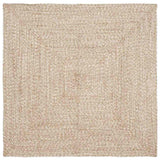 vidaXL Vloerkleden Rechthoekig Natuurlijk en Wit 60 x 110 cm Jute