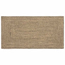 vidaXL Vloerkleden Rechthoekig Natuurlijk en Wit 60 x 110 cm Jute