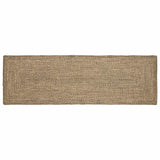 vidaXL Vloerkleden Rechthoekig Natuurlijk en Wit 60 x 110 cm Jute
