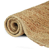 vidaXL Vloerkleden Naturel 60 x 110 cm Jute