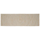 vidaXL Vloerkleden Natuurlijk en Wit 60 x 250 cm Jute