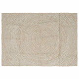 vidaXL Vloerkleden Natuurlijk en Wit 60 x 250 cm Jute