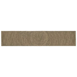 vidaXL Vloerkleden Natuurlijk en Wit 60 x 250 cm Jute