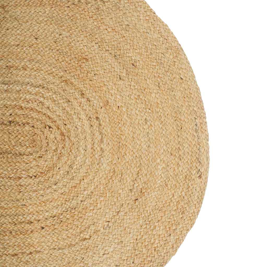 vidaXL Vloerkleden Ovaal Naturel 100 x 152 cm Jute