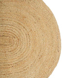 vidaXL Vloerkleden Ovaal Naturel 100 x 152 cm Jute