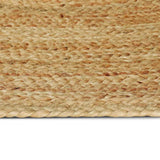 vidaXL Vloerkleden Ovaal Naturel 100 x 152 cm Jute