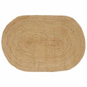 vidaXL Vloerkleden Ovaal Naturel 100 x 152 cm Jute