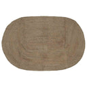 vidaXL Vloerkleden Ovaal Naturel 100 x 152 cm Jute