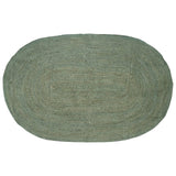 vidaXL Vloerkleden Ovaal Naturel 100 x 152 cm Jute