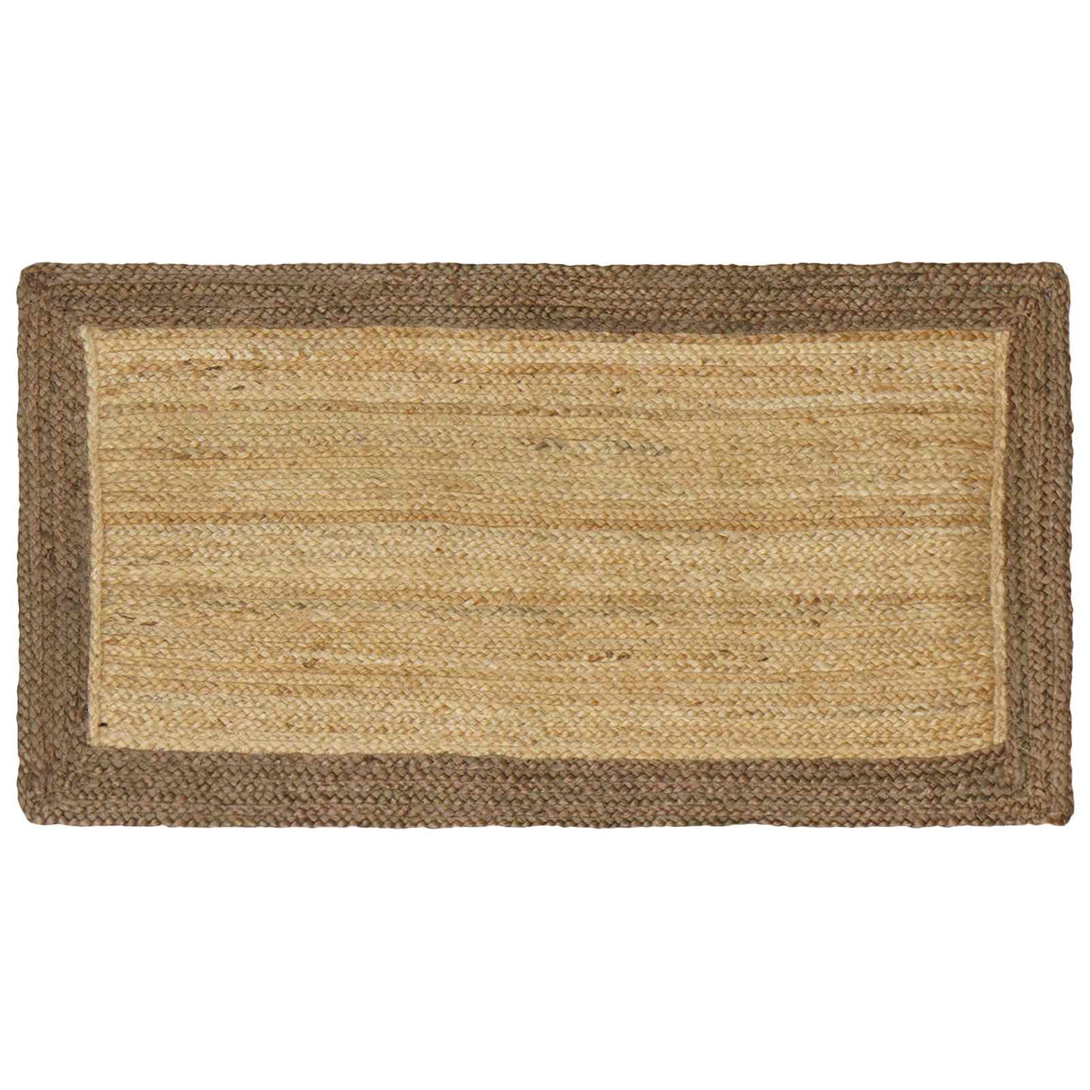 vidaXL Vloerkleden Grijs 60 x 110 cm Jute