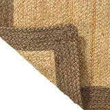 vidaXL Vloerkleden Grijs 60 x 110 cm Jute