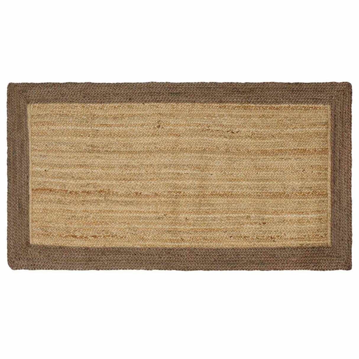 vidaXL Vloerkleden Grijs 60 x 110 cm Jute