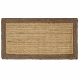 vidaXL Vloerkleden Grijs 60 x 110 cm Jute