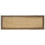 vidaXL Vloerkleden Grijs 60 x 110 cm Jute