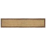 vidaXL Vloerkleden Grijs 60 x 110 cm Jute