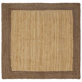 vidaXL Vloerkleden Grijs 60 x 110 cm Jute