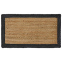 vidaXL Vloerkleden Grijs 60 x 110 cm Jute